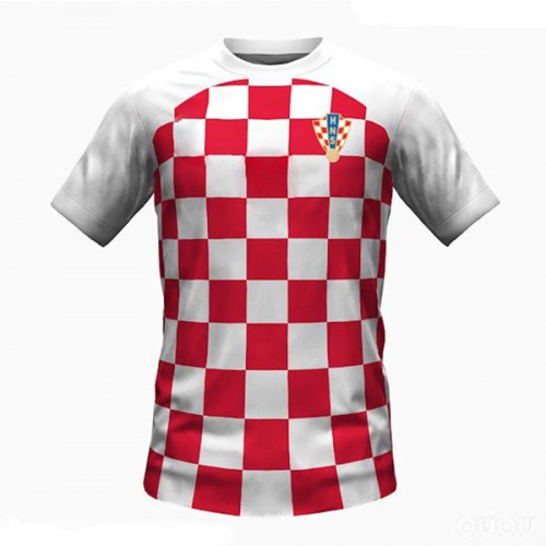 Kroatien VM 2022 Hemma Fotbollströjor Kortärmad